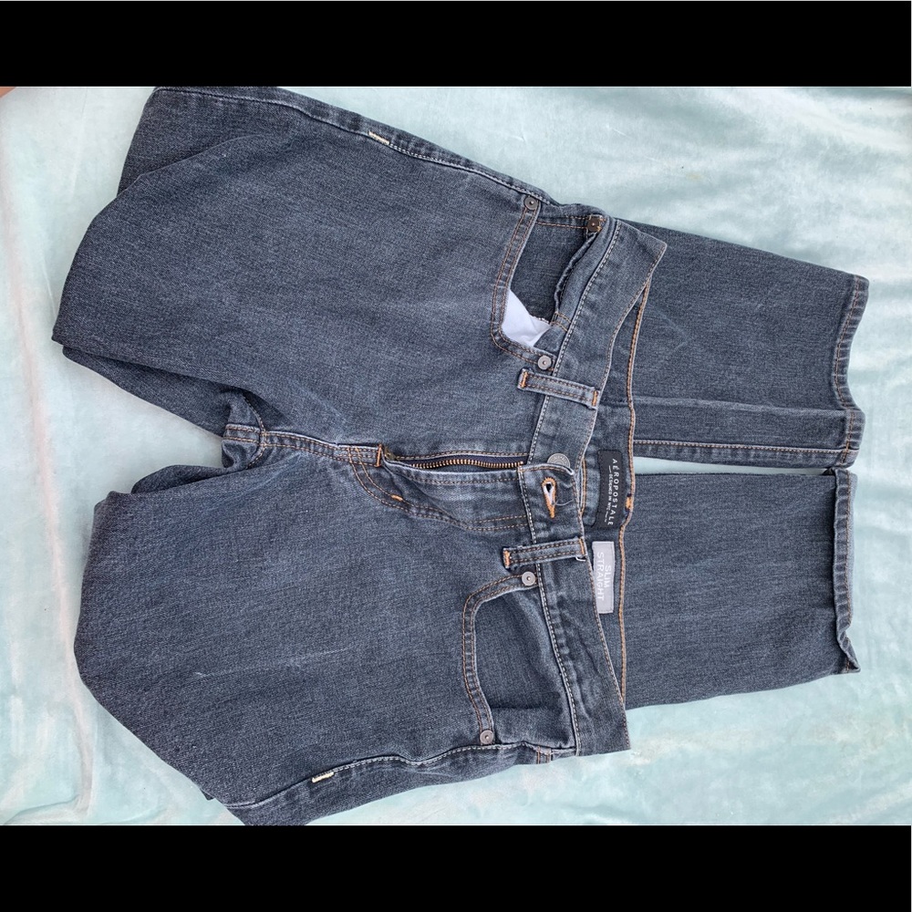 2 for 21 ❤️❤️ Aeropostale plain jeans - Picture 1 of 3